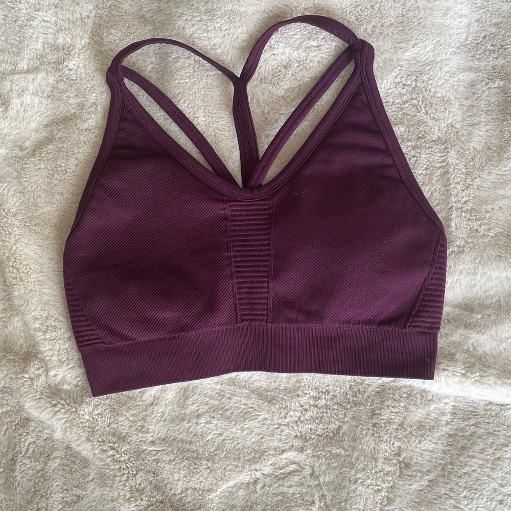 Fabletics Amethyst Seamless Sports Bra